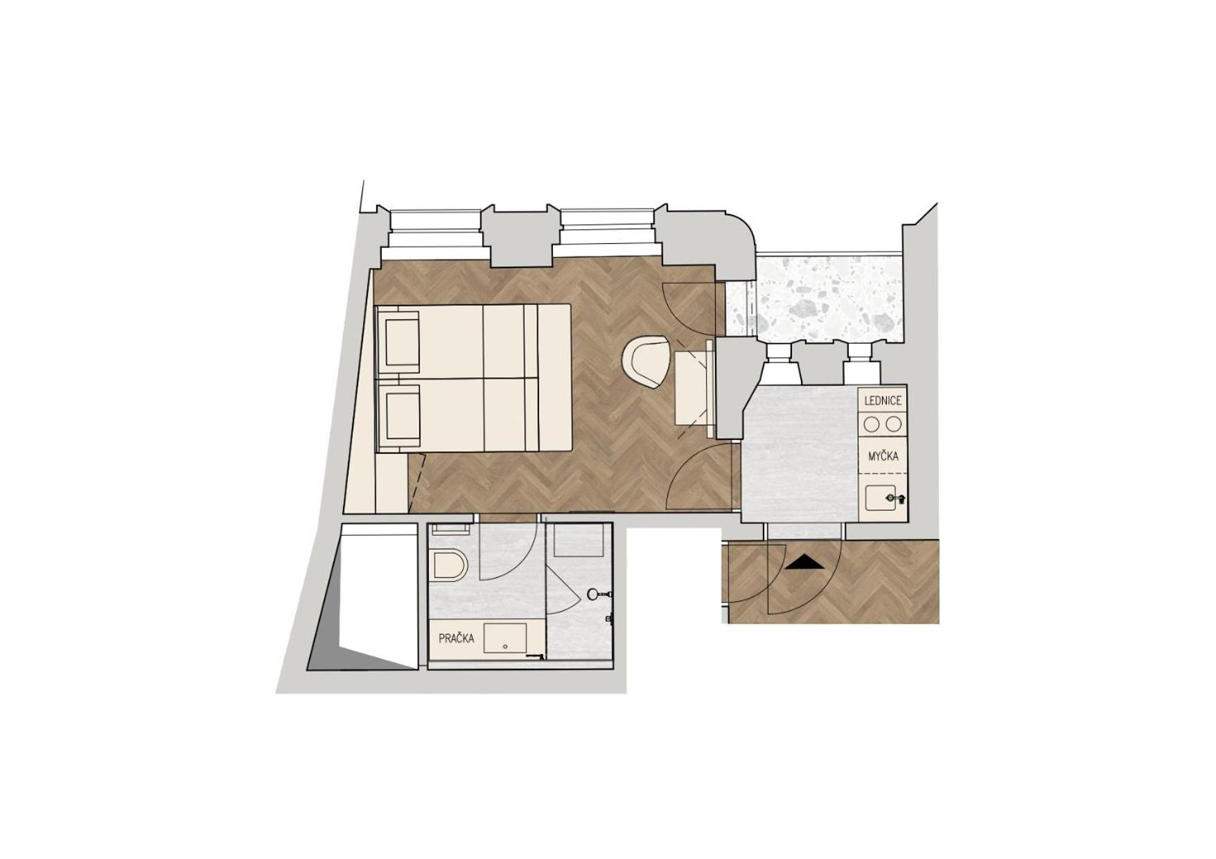 R16 Residences Praga Esterno foto
