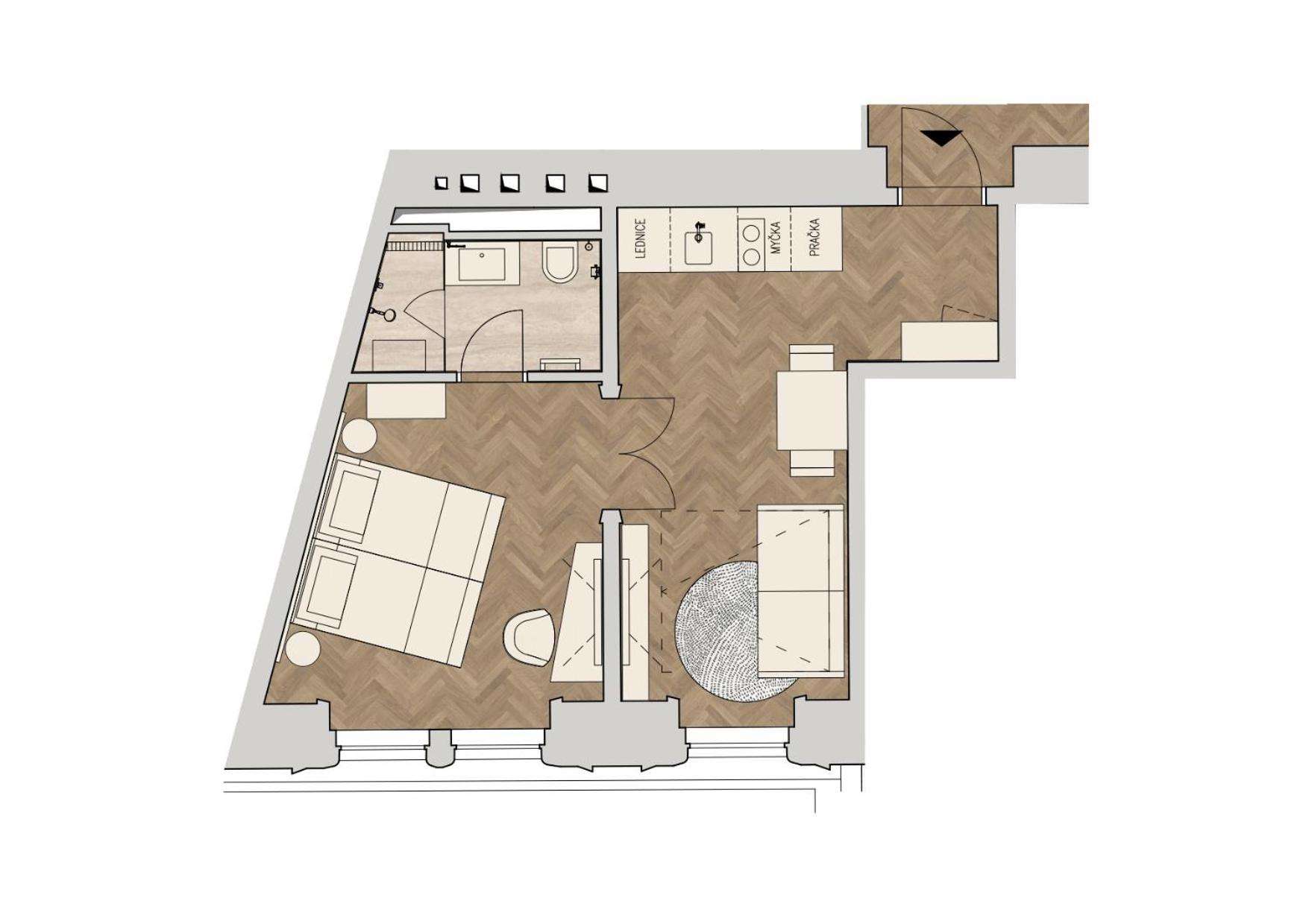 R16 Residences Praga Esterno foto