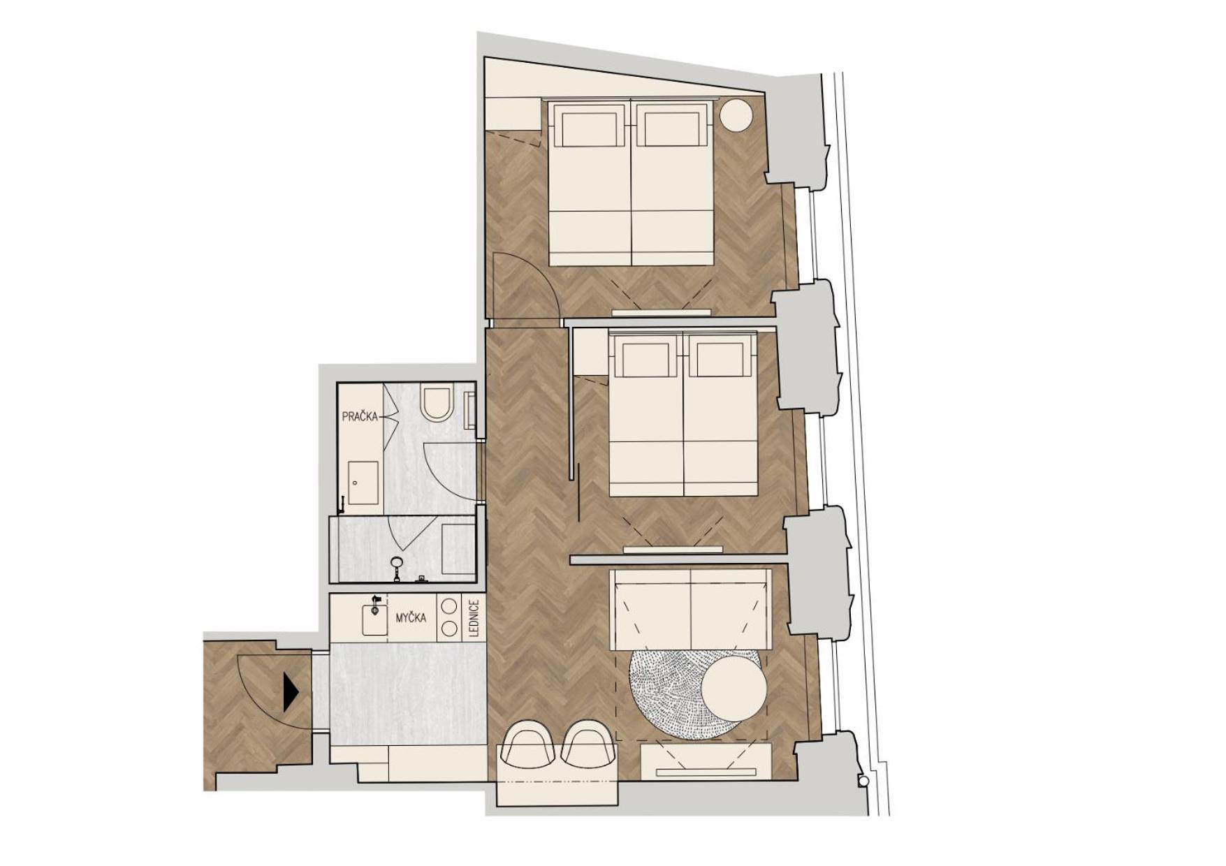 R16 Residences Praga Esterno foto