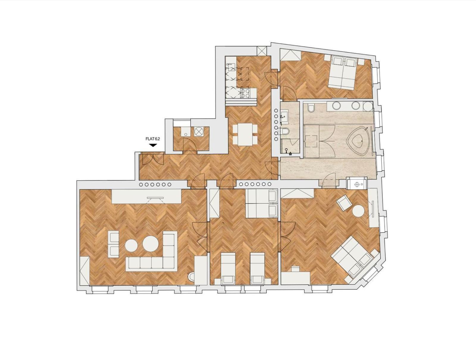 R16 Residences Praga Camera foto